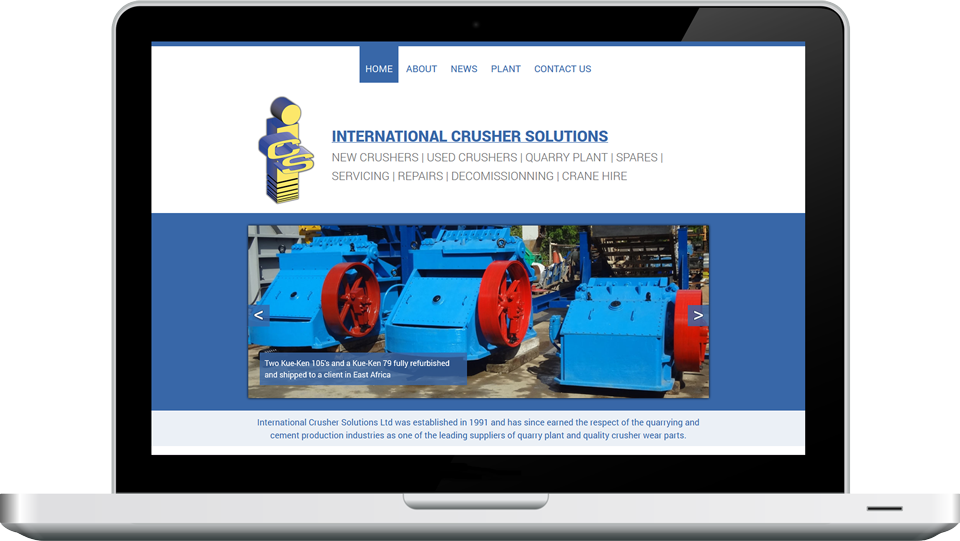International Crusher Solutions Website