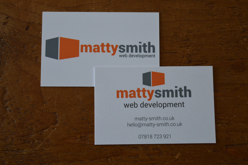 Matty Smith Business Card